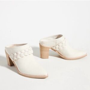 Dolce Vita Serla Mule Ivory Leather size 10